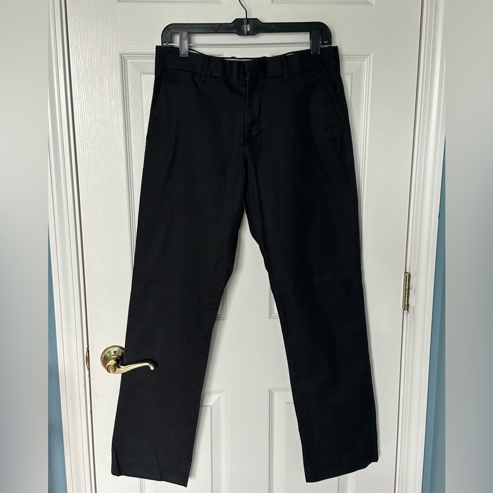 Gap Straight Fit Khakis Black